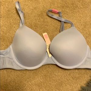 Pink padded bra